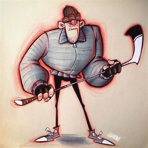 Henchman Sketch - Funny and Playful Cartoon Character Design