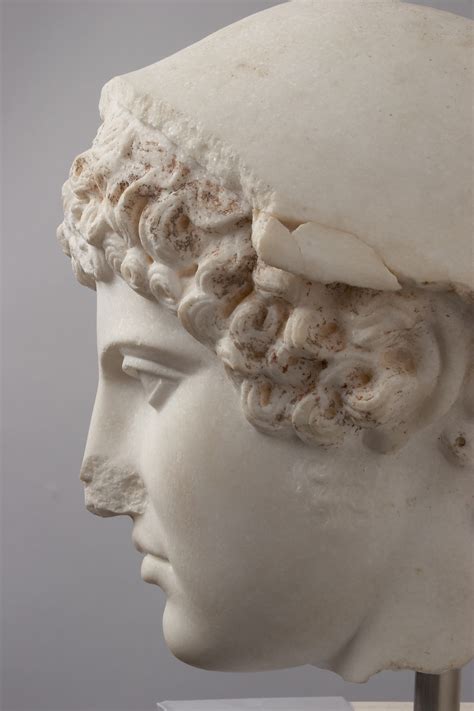 Head Of The Messenger God HermesHermes Ludovisi Liebieghaus