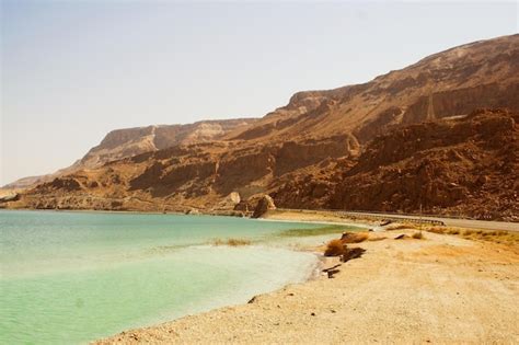 Premium Photo | Dead sea view of ancient city masada