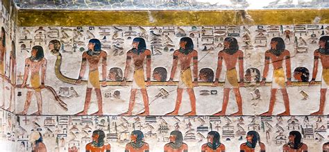 KV17 The Tomb Of Seti I Pillared Chamber F Relief From K Flickr