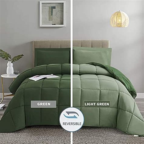 Best Hunter Green Comforter Set Queen