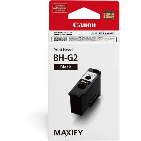 Canon Bh G Original Inkjet Printhead Black Pack Zerbee