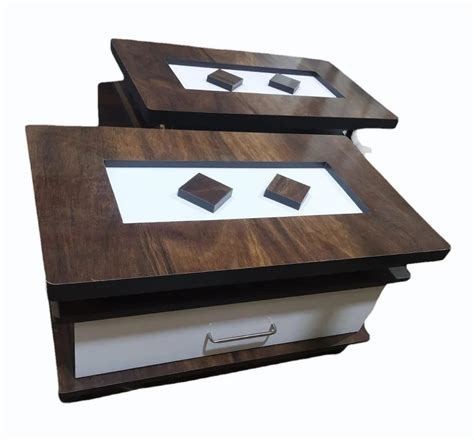 Rectangular Teak Wood Center Table With Storage At Rs In Mumbai