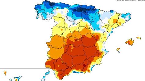 La AEMET emite un comunicado doble más calor de lo normal en una parte