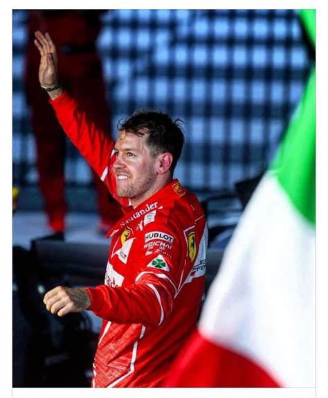 Sebastian Vettel Ferrari Driver 2017 Australian Gp Melbourne