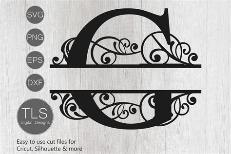 Split Monogram Designs Svg Files 419 File For Diy T Shirt Mug