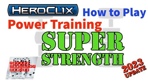 Heroclix Rules Update Super Strength Youtube