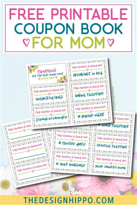 Free Printable Coupon Book For Mom