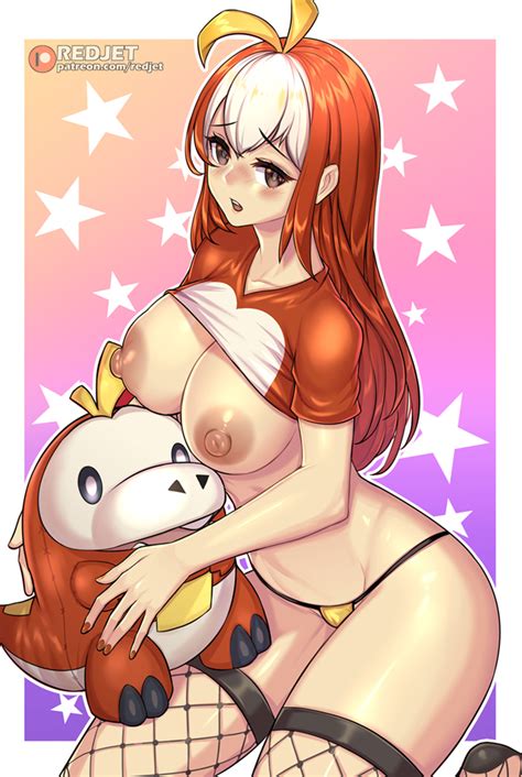 Fuecoco Gijinka Nsfw By Redjet Hentai Foundry