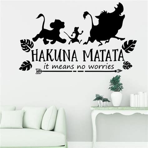 Vitrine Pour Collectionneur Hakuna Matata Signifie Pas De Soucis