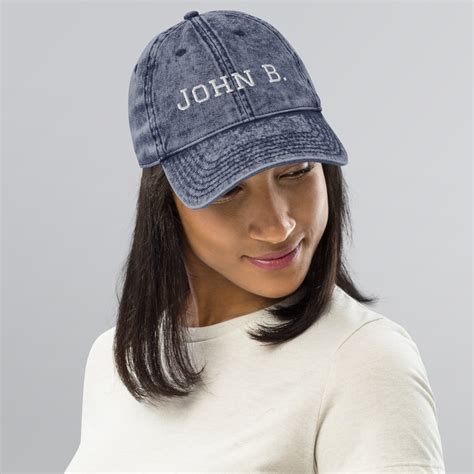 John B Dad Hat Dad Hats For Women Outer Banks Hit Tv Show Etsy