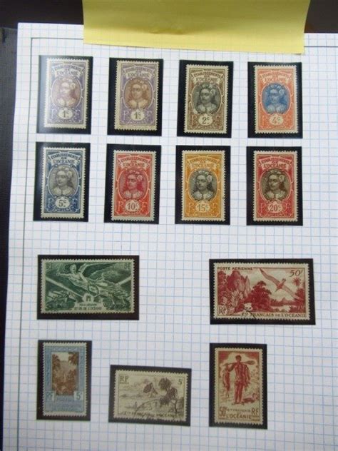 Colonie Fran Aise Collection Avanc E De Timbres Vol Catawiki