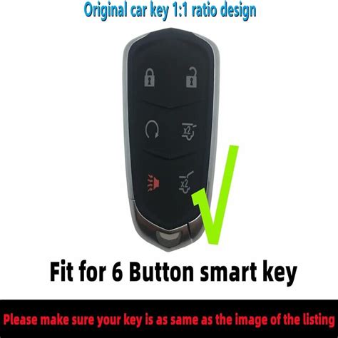 Black Keyless Entry Remote Car Smart Key Fob For Cadillac Escalade 2015