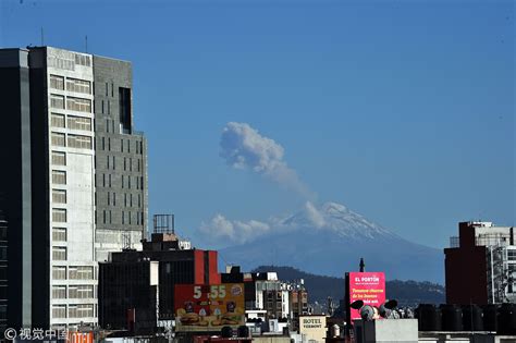 Mexicos Second Highest Peak Spews Ash And Smoke Cgtn