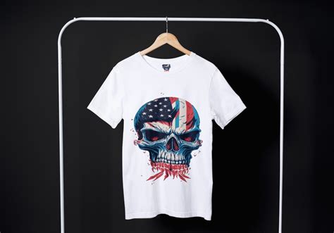 American Flag Skull Graphic by malkeet art · Creative Fabrica