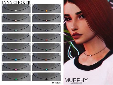 Murphy Lynn Choker By Victoria Kelmann • Sims 4 Downloads Sims 4