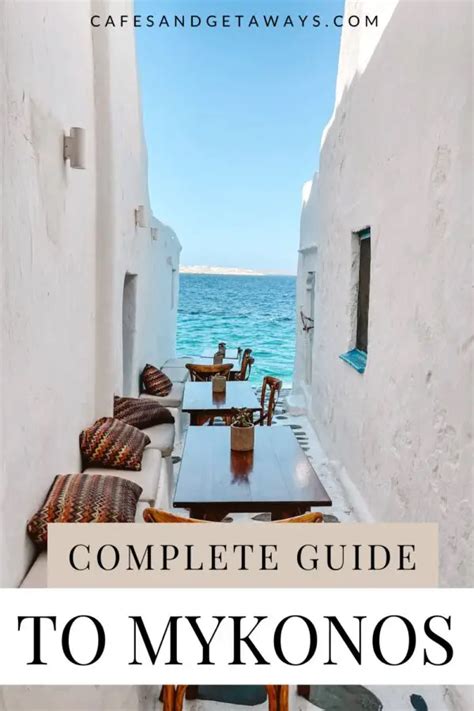 The Ultimate Days In Mykonos Itinerary Cafes And Getaways