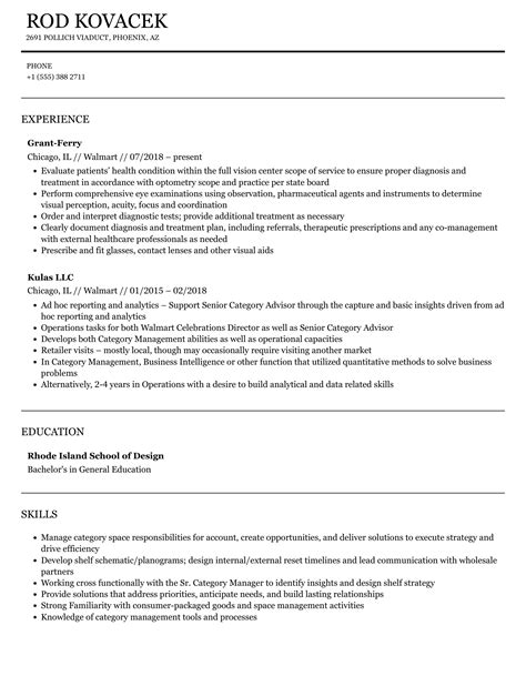 Walmart Resume Samples Velvet Jobs