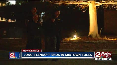 Standoff In Midtown Tulsa Over Suspect In Custody