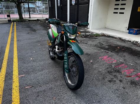 Kawasaki KLX125 Dirt Bike Scrambler, Motorcycles, Motorcycles for Sale, Class 2B on Carousell