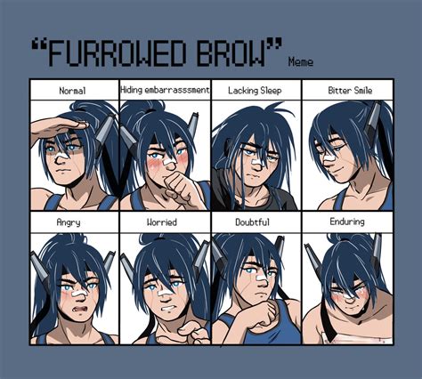 Furrowed Brow Meme - Zion by zarry on DeviantArt