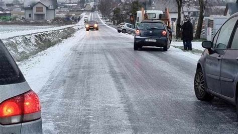 Tragiczne Warunki Na Drogach W Powiecie Obornickim Ostrze Enia Imgw