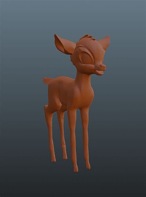 STL file Bambi・Model to download and 3D print・Cults