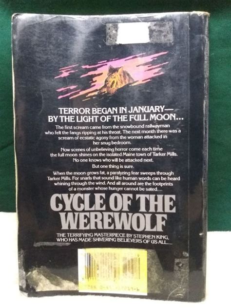 Book Stephen King The Cycle Of The Werewolf On