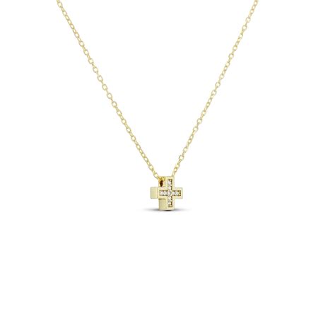 BABY CROSS NECKLACE – EP JEWELS