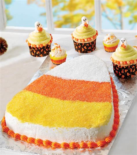 Celebrate Halloween With These Candy Corn Cake Treats Festive And Yummy They Will Have Your