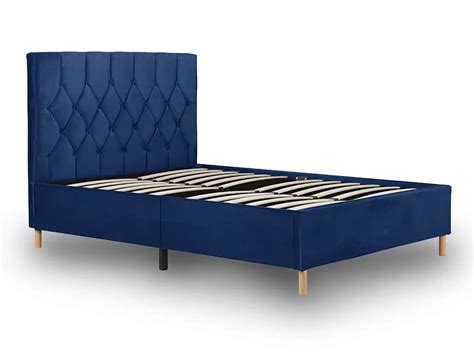 Birlea Loxley 5ft King Size Midnight Blue Fabric Bed Frame