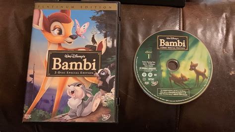 Opening To Bambi Dvd Youtube