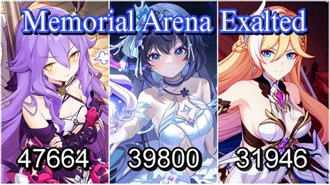 Honkai Impact Memorial Arena Exalted Aka Pishacha Hov