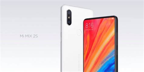 Le Xiaomi Mi Mix 2S officialisé de plus belles photos et plus de