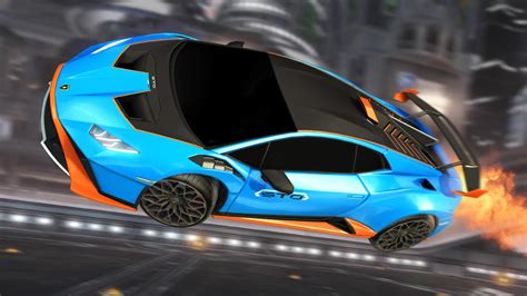 Rocket League La Lamborghini Hurac N Sto D Barque Rocket League