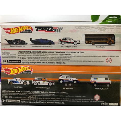 Hot Wheels Premium Box Set Track Day Ford Loose Car Only Shopee Malaysia