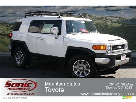 2012 Iceberg White Toyota Fj Cruiser 4wd 62530034 Photo 9 Gtcarlot