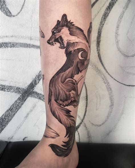 Skoll And Hati Tattoo