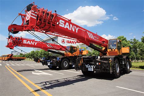 ronco group appointed regional dealer  sany cranes cranes lifting