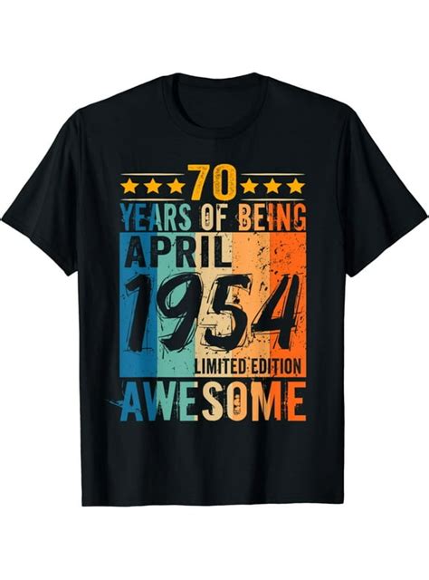 70th Birthday Ts Men