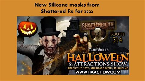 New Silicone Masks From Shattered Fx For 2022 Youtube