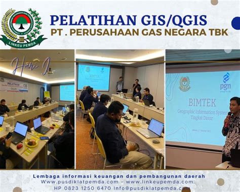 Pelatihan GIS Arcgis Qgis Tahun 2024 Bimtek Pusdiklat Pemda 2025