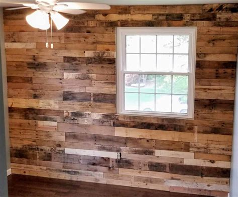 Easy Diy Pallet Accent Wall Hammers N Hugs