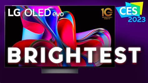 New Lg Oled Tv In 2023 Brightest Oled Yet Ces G3 And C3 Details