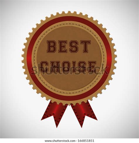 Best Choice Red Label Vector Eps Stock Vector Royalty Free