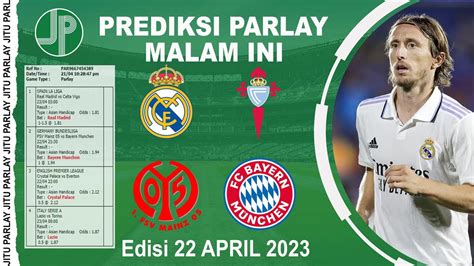 Parlay Bola Malam Ini Prediksi Mix Parlay Single Bet Dan Over Under