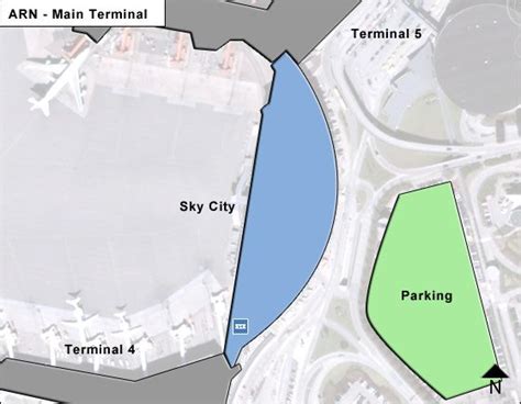 Stockholm Arlanda Airport Arn Terminal Map