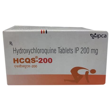 Hydroxychloroquine Mg Tablet Hcqs Ipca Laboratories Ltd