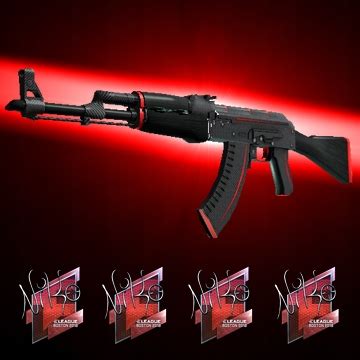 Ak Redline Czerwona Linia Unikat Cs Go Naklejki