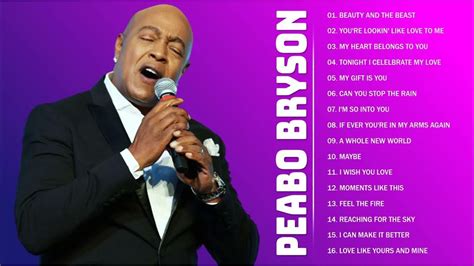 Peabo Bryson Collection 🎶 Peabo Bryson Greatest Hits Full Album 🎶 Peabo